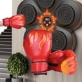 thumbnail image 1 of Guantes de boxeo shamjiam para niños con bolsa pesada de ejercicio rojo, 1 of 8