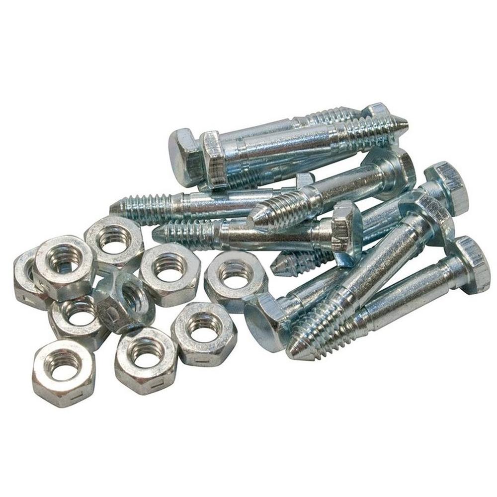 Everstart 9232W Top Post Replacement Bolts and Nuts, Plated Steel