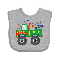 Inktastic 1st Birthday Truck Boys Baby Bib