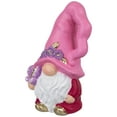 thumbnail image 3 of Northlight Spring Gnome Figurine and Butterfly - 7"- Pink and Fuchsia, 3 of 5
