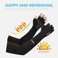 thumbnail image 2 of 2 unids/set pesca ciclismo brazo cubierta transpirable Unisex hielo fresco para deportes al aire libre FLhrweasw  Nuevo, 2 of 9