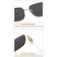 thumbnail image 3 of Sunglasses for Women Men Oversized Sunglasses Womens Retro Sunglasses Sunglasses Womens Small Face Cool Sunglasses Womens Fashion Cute Sunglasses For Women Sun Glassesfor Women Trendy, 3 of 6