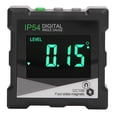 thumbnail image 2 of Medidor de ángulos digital 4x90 grados Nivel electrónico Pantalla LCD retroiluminada Inclinómetro digital IP54, 2 of 14