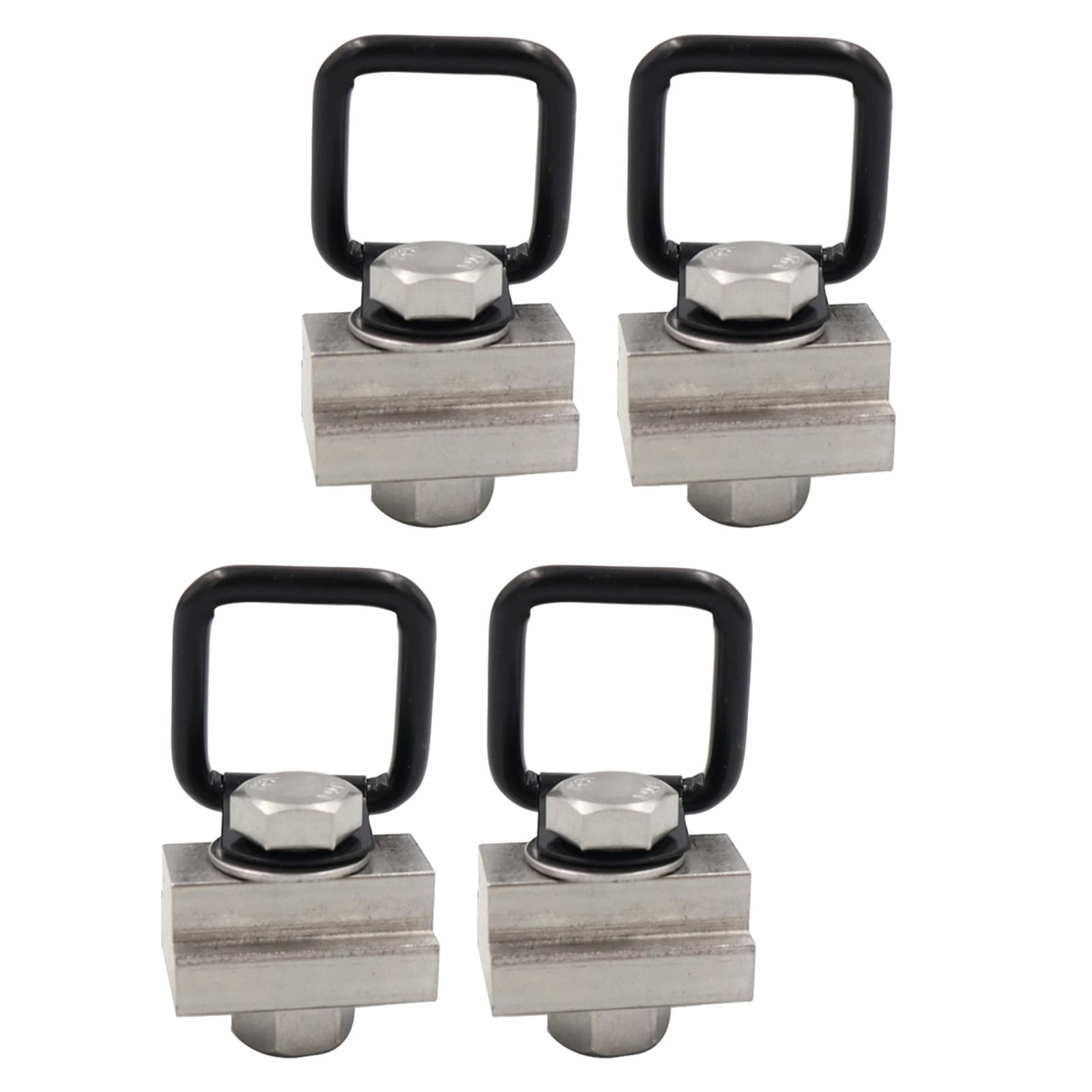 4 Pieces Bed Deck Rails Cleat T Slot Nuts for Durable
