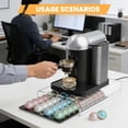 thumbnail image 7 of Garvee Acrylic Coffee Pod Holder Drawer for Countertop, Holds 40 Coffee Capsules, Clear Sliding Drawer Organizer, Space Saving Coffee Station Storage, Heavy Duty Coffee Machine Stand, 7 of 7