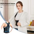 thumbnail image 5 of Soumake Back Brace Posture Corrector Adjustable Support Improved Posture Unisex Correction Belt for Pain Relief, 5 of 7
