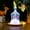 Clear, variant on Isvgxsz 5.7 Inches Decorative Light Up Clear Christmas Church Snow Globe Glitter Water - Lighted Tabletop and Xmas Village House Home Decor - Vintage Winter Tabletop Lantern Decoration