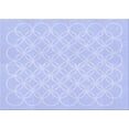 thumbnail image 1 of Ahgly Company Machine Washable Indoor Rectangle Transitional Heavenly Blue Area Rugs, 5' x 8', 1 of 7