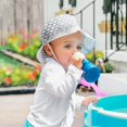 thumbnail image 2 of FFIY Bucket Sun Protection Hat UPF 50+ Sun Protection Adjustable to Grow with Baby, 2 of 4