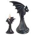 thumbnail image 2 of Candelabro de Murciélago Gótico, Figura Gótica, Candelabro de Resina Negra, Candelabro de Halloween, Decoración para el Hogar y el Jardín, 2 of 5