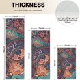 thumbnail image 4 of Multicolor Paisley Pattern Kitchen Rugs Sets Of 3,Kitchen Runner Rugs Non Skid Washable,Decorative Kitchen Floor Mats for Kitchen,Sink,Laundry,17"x30"+ 17"x47" + 17"x59", 4 of 6