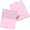 Pink, variant on Bright Color Folding Greeting Cards | 5” x 7” Inches When Folded in Half | 50 Sheets Per Pack | White
