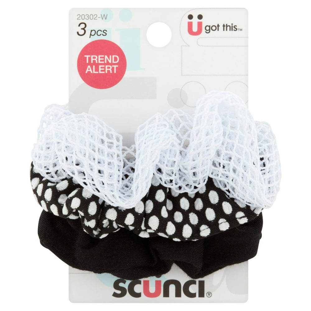 Scunci U Got This Hair Tie, 3 count