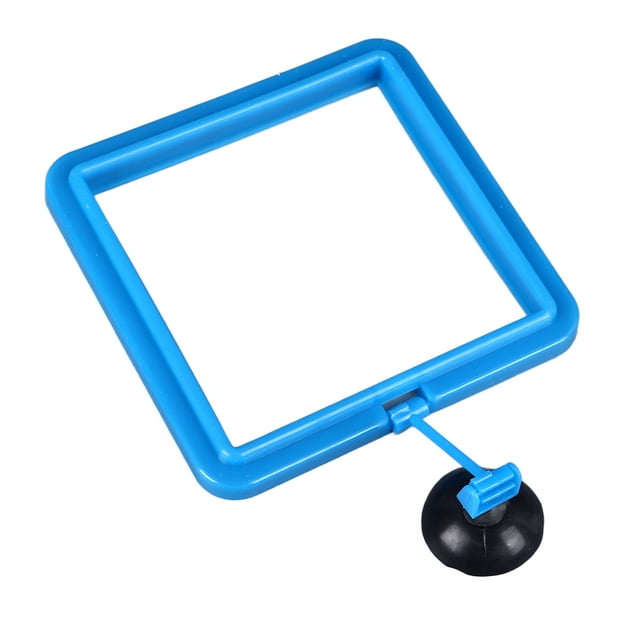 Fish Feeding Ring, Intelligent Feeding Aid Feeding Ring with Suction Cup Easy to Install Prevent Water Turbulence From Washing Food Into Filter