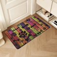 thumbnail image 5 of Zynviq Paw Prints Area Rugs 15.7" X 23.6" Throw Rug Pets Diatom Ooze Rectangular Multicolor Washable Small Rug for Living Room, 5 of 9