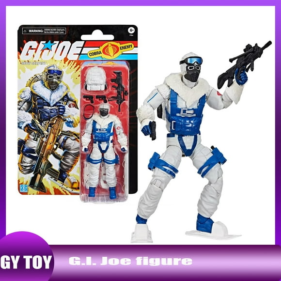 In Stock G.I. Joe Gi Joe Classfied Series Retro Cardback 6” Cobra Snow Serpent Aniem Figurine Action Figure Collection Model Toy