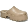thumbnail image 2 of KK PAIR OF KINGS Heights Taupe Fashion Slip On Non-Slip Mule Clog Platform Sandals (Taupe, 10), 2 of 5