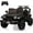Black, variant on EastVita 24V Ride On Toys for Big Kids, 4WD 2 Seater Ride On Cars with Remote Control, Adjustable Footwell Electric Vehicle, 3 Speeds, Led Lights, Bluetooth Black