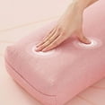 thumbnail image 3 of Traversin de Yoga Professionnel avec Poignée de Transport Traversin Oreiller pour Jambes Yoga Réparateur Rose, 3 of 9