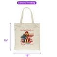 thumbnail image 5 of Republican Goldendoodle Making Woof Count Election 2024 Canvas Tote Bag Doodle Dog Lover Gifts Idea Reusable Shopping Grocery Bag - 01002, 5 of 5