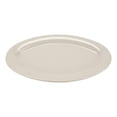 thumbnail image 2 of G.E.T. OP-950-IR Melamine Oval Serving Platter / Dinner Plate, 9.75" x 7.25", Ironstone (Set of 12), 2 of 2