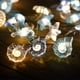 thumbnail image 3 of Cadena de luces de la serie marina con temática náutica, caballito de mar, caracola, estrella de mar, red de pesca, luces decorativas para habitación, 3 of 5