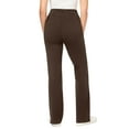 thumbnail image 2 of Woman Within Plus Size Tall Stretch-Cotton Knit Pull-On Bootcut Leggings, 2 of 5