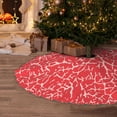 thumbnail image 5 of Xecao Beef2 Pattern Christmas Tree Skirt Round Xmas Tree Mat Base Cover for Holiday Home Decorations-36", 5 of 6