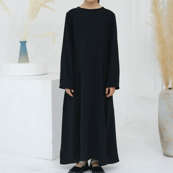 Kids Dress Girls Black Long Sleeve Dress Girls Fall Dress Birthday Dress Christmas Dresses for Girls 9-10 Years