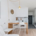 thumbnail image 5 of FSLiving Gold Lamp Socket Handle Pendant Lighting Swag with 15ft Plug-in Dimmer Cord with Smart Plug Timer Modern Industrial Gold Cone Shape for Living Lost Dining Vaulted Ceiling, 5 of 9