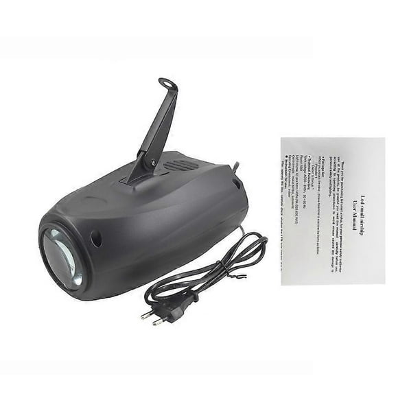 LED Pattern Stage Light Lamp RGBW 64pcs LEDs 2 Control Modes (Auto & Sound) Projector Light for DJ Party Wedding Club Pub KTV