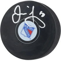 Jaromir Jagr New York Rangers Autographed Hockey Puck - Fanatics Authentic Certified