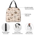 thumbnail image 4 of Disketp Retro Rooster for Insulated Lunch Bag for Women and Men, Perfect for Work, Hiking, Picnic, 4 of 8