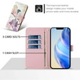 thumbnail image 5 of TECH CIRCLE for iPhone 17 Pro Max Case (6.9", 2025 Release), Cute Cartoon Flip Wallet Case with Wrist Strap, Built-in Card/Cash Slots, PU Leather Protective Fold Stand Phone Case, Tree, 5 of 10