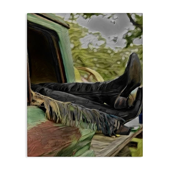 Stupell Industries Rustic Lodge Canvas Art, 24 x 30, by Jesse Keith
