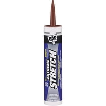 DAP 7079818707 EXTREME STRETCH Premium Elastomeric Sealant, Redwood, 24 hr Curing, 40 to 100 deg F, 10.1 fl-oz Cartridge