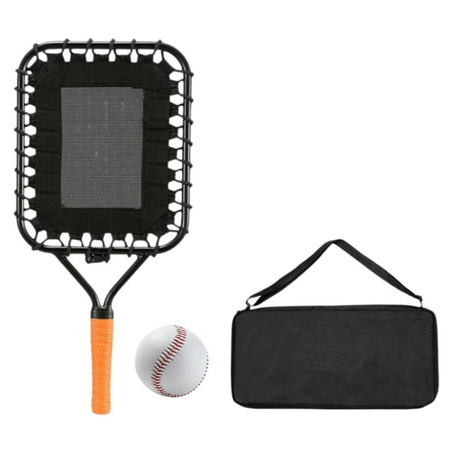Práctica de béisbol Racquets de béisbol esencial Equipo de entrenamiento Entrenadores Ayudantes golpeando a los hombres para hombres que golpean ayuda mango naranja