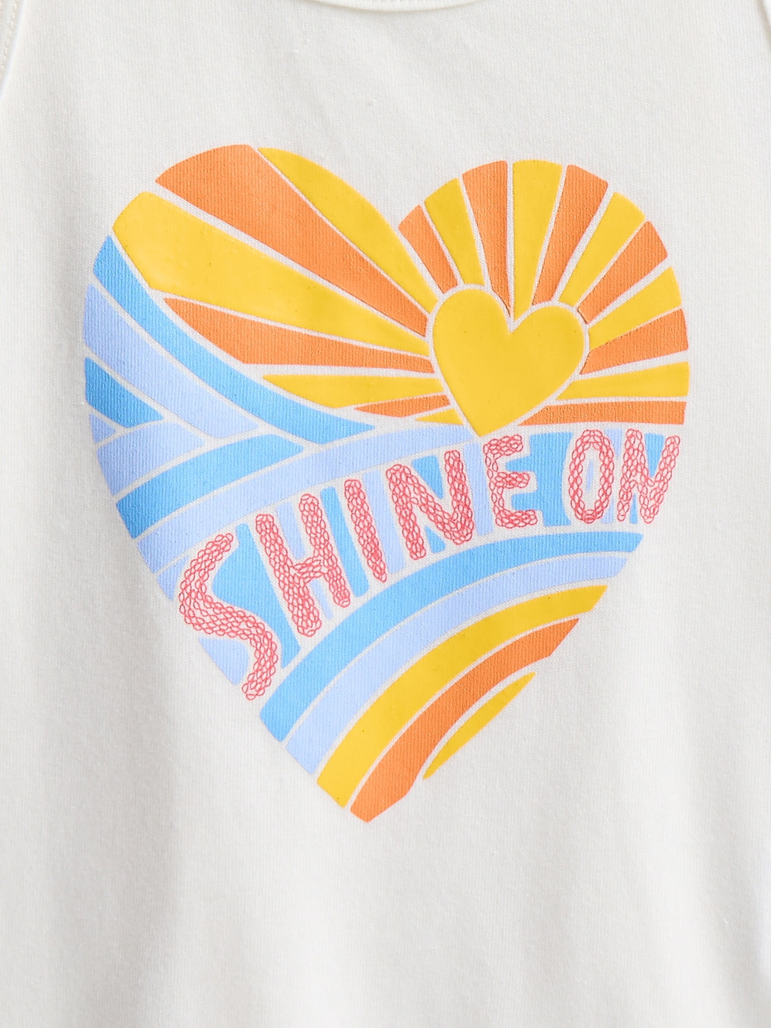 Wonder Nation Girls Graphic Tank Top, Sizes 4-18 & Plus