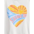 thumbnail image 2 of Wonder Nation Girls Graphic Tank Top, Sizes 4-18 & Plus, 2 of 3