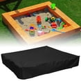 thumbnail image 2 of EIMELI Waterproof Bunker Cover with Traction Rope 95% UV Resistant Outdoor Garden Sunshade Oxford Cloth Shelter Canopy Children Toy Sandpit Pool Sandbox Cover for Kids Garden Outdoor, 2 of 3