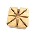 thumbnail image 1 of Bloque de sujeción para pulsera y correa de reloj, banco de reparación profesional de madera resistente con ranuras, herramienta de reparación de, 1 of 9