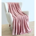 thumbnail image 3 of Manta TASTHROW, forro polar de franela, 150 x 200 cm, rosa, 3 of 7
