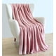 thumbnail image 3 of Manta TASTHROW, forro polar de franela, 150 x 200 cm, rosa, 3 of 7