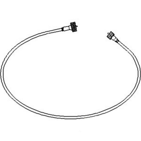 RAParts 579627M91 Tachometer Cable Fits Massey Ferguson Tractor 20C 30B 245 27" Long