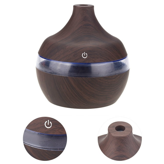 Humidificador USB Con Luz Nocturna LED Colorida, Humidificador De Grano De De 300 Ml, Difusor De Aceite Esencial, Generador De Niebla, Apagado Automático, Ideal Para El Hogar,