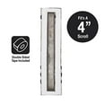 thumbnail image 3 of A&S Mezuzot Stainless Steel Mezuzah Case Hammered with Ring Design Judaica Door Mezuza for Parchment Scroll Home Blessing Doorpost (Multi-Colored, 5 Inches), 3 of 3