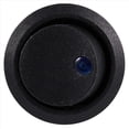 thumbnail image 4 of 2X 12V LED Inverter Rocking Rocker Switch ROUND SPST ON- for BOAT Car Blue, 4 of 7