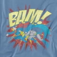 thumbnail image 2 of DC Bam Women's T Shirt, Carolina Blue, Large, 2 of 6