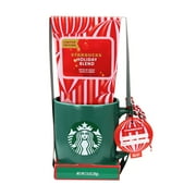 Starbucks 15oz Green Holiday Mug with Holiday Blend Coffee