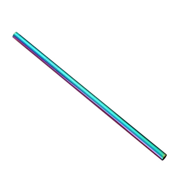 Pajas De Beber de material acero Inoxidable Reutilizables - 21,5 Cm De - De Para s / Bebidas Congeladas / s / Té De Burbujas S-Colorido perfecl Pajita de acero inoxidable